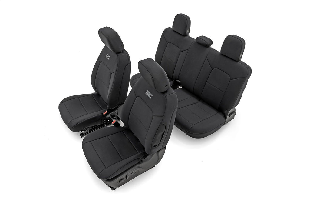 Rough Country 91069 Seat Cover Set for Select Chevrolet Colorado, GMC Canyon