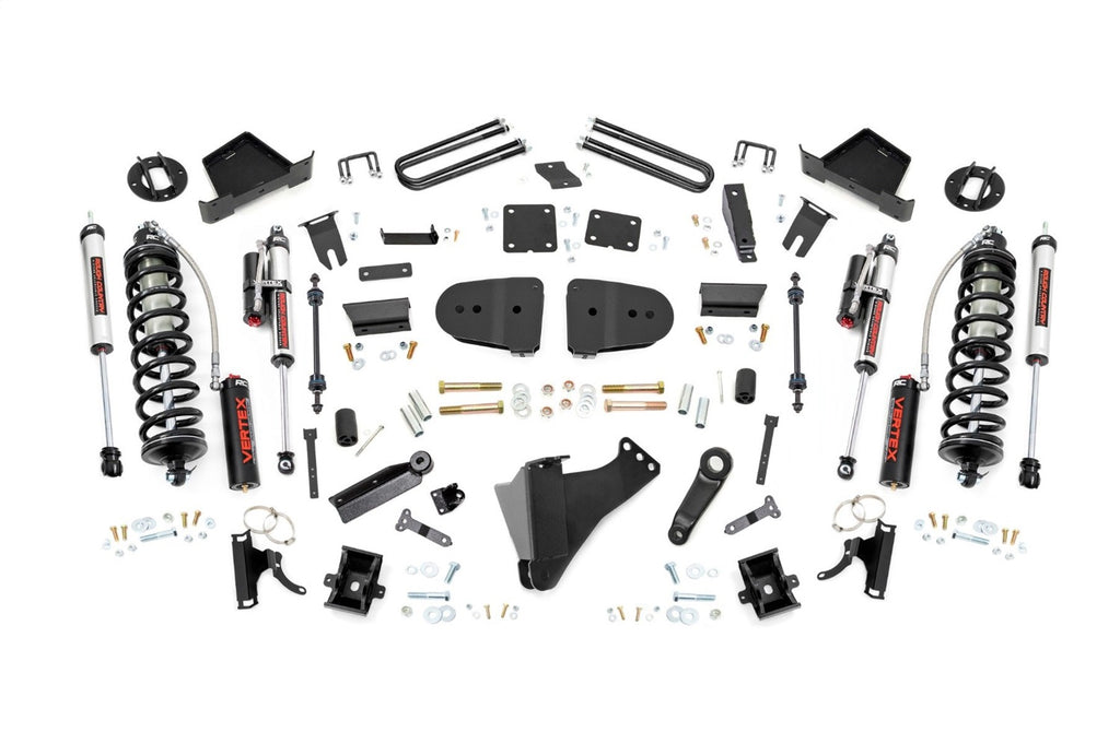 Rough Country 400259 Coilover Conversion Lift Kit for Select Ford F-250 Super Duty, Ford F-350 Super Duty
