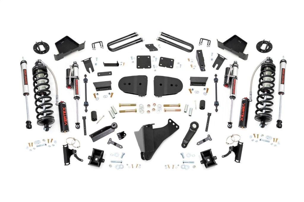 Rough Country 400159 Coilover Conversion Lift Kit for Select Ford F-250 Super Duty, Ford F-350 Super Duty