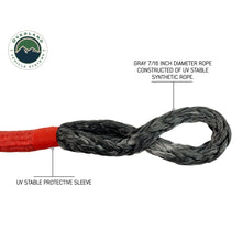 Load image into Gallery viewer, 23-Inch-Soft-Shackle-58-Inch-Diameter-Combo-Pack-44,500-Lb-And-Recovery-Ring-6.25-Inch-Black-Overland-Vehicle-Systems