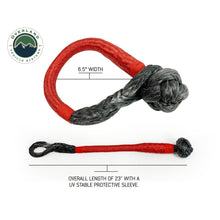 Load image into Gallery viewer, 23-Inch-Soft-Shackle-58-Inch-Diameter-Combo-Pack-44,500-Lb-And-Recovery-Ring-6.25-Inch-Black-Overland-Vehicle-Systems