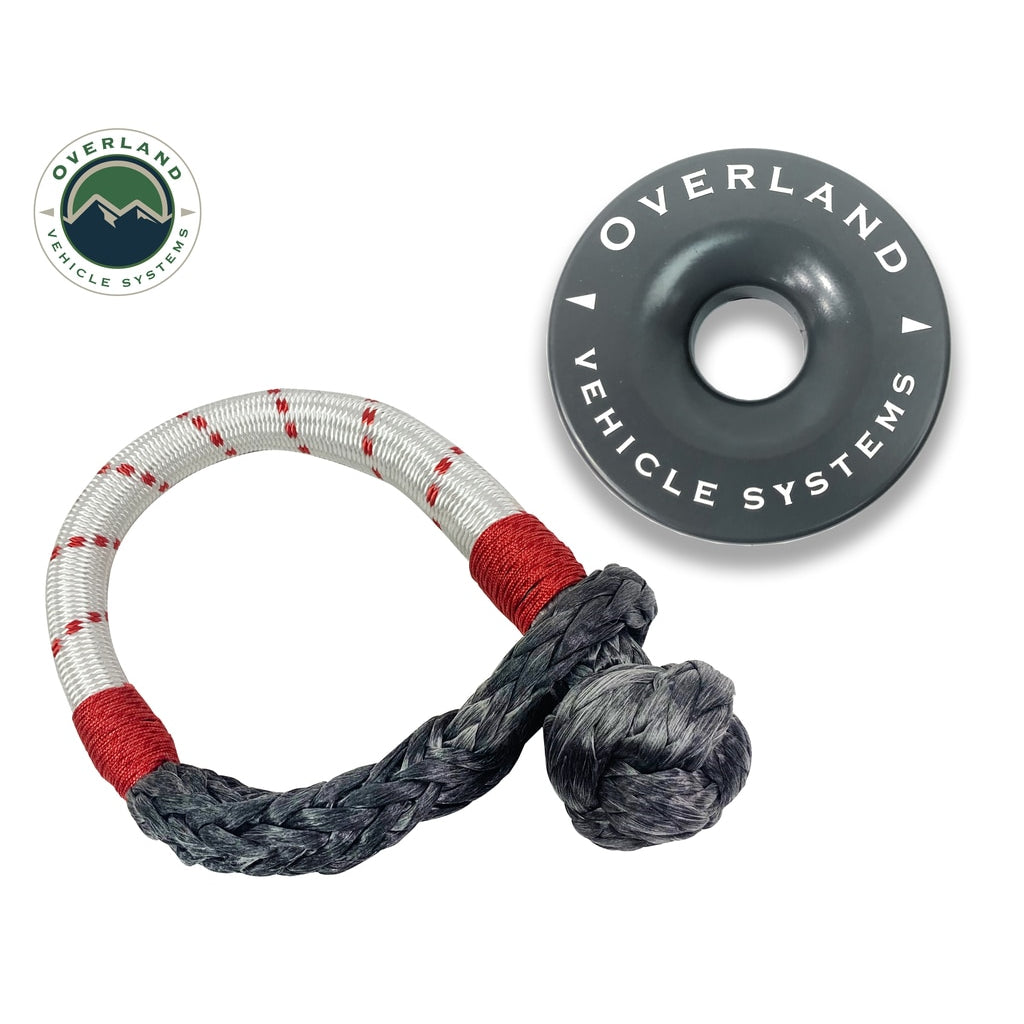 23-Inch-Soft-Shackle-716-Inch-Diameter╤£-Combo-Pack-41,000-Lb-And-4.0-Inch-Recovery-Ring-Overland-Vehicle-Systems