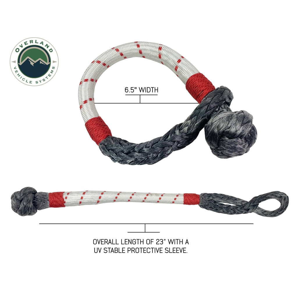 23-Inch-Soft-Shackle-716-Inch-Diameter╤£-Combo-Pack-41,000-Lb-And-4.0-Inch-Recovery-Ring-Overland-Vehicle-Systems