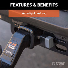 Load image into Gallery viewer, CURT 23021 5/8" Hitch Lock (2", 2-1/2" or 3" Receiver, Deadbolt, Chrome)