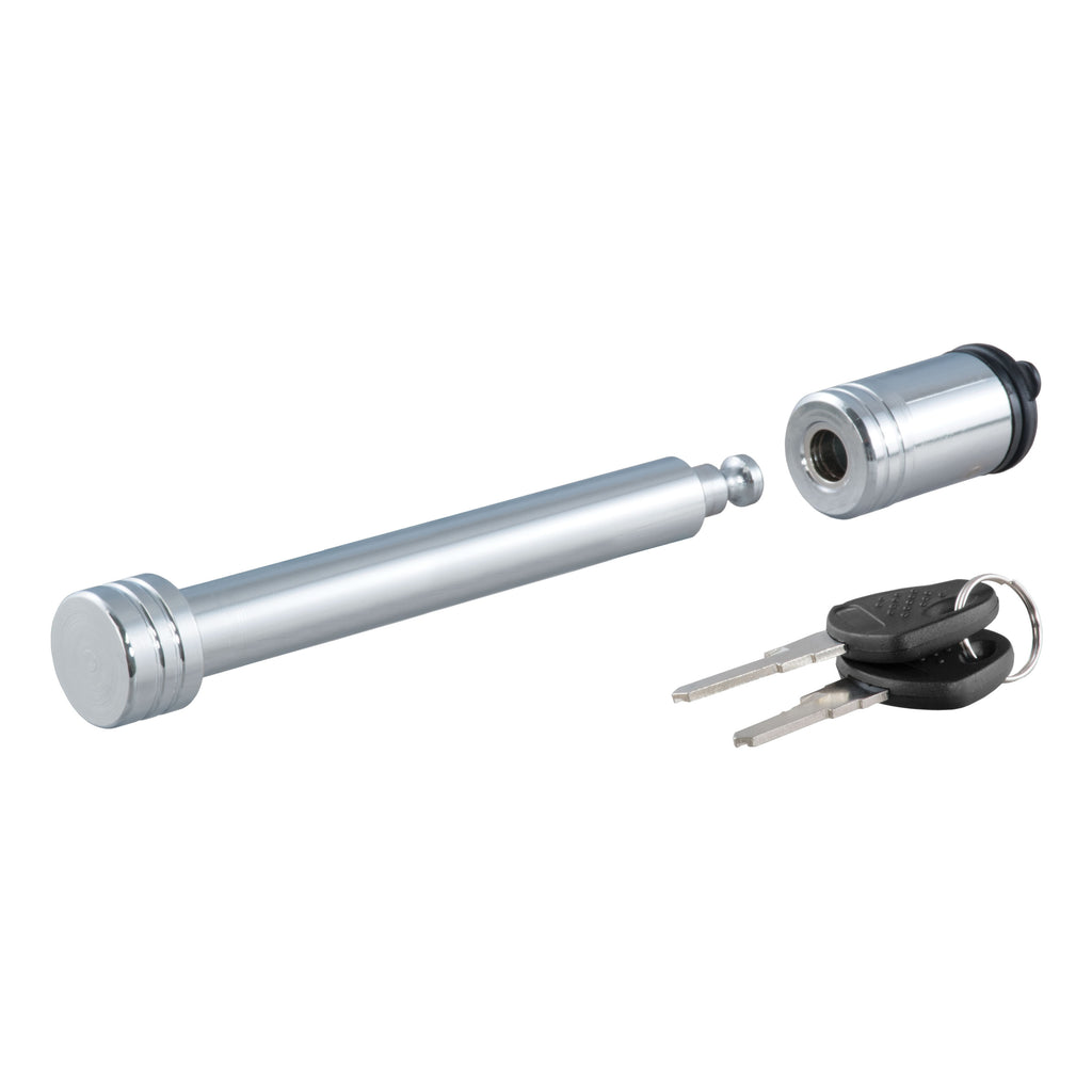 CURT 23025 5/8" Hitch Lock (3" Receiver, Barbell, Chrome)