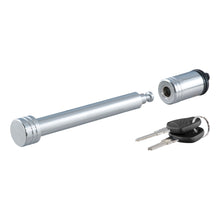 Load image into Gallery viewer, CURT 23025 5/8" Hitch Lock (3" Receiver, Barbell, Chrome)