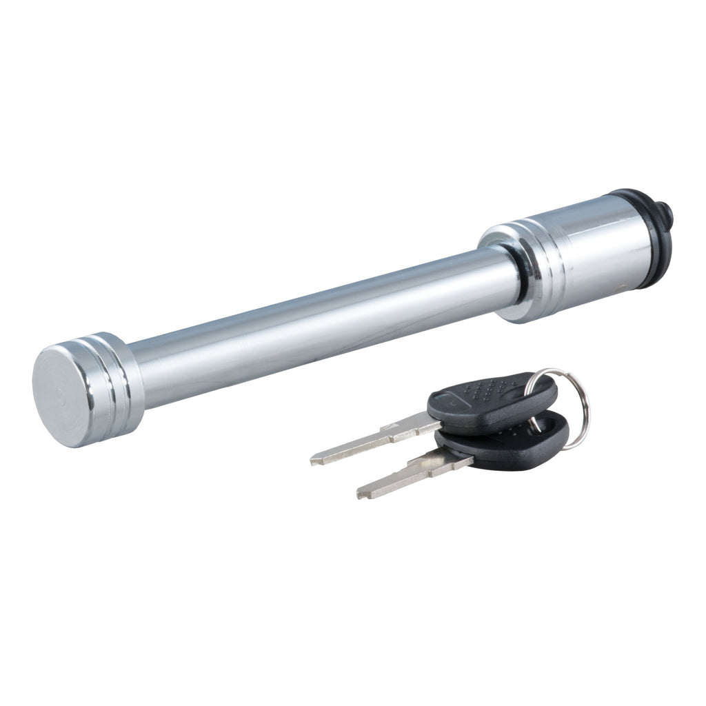 CURT 23025 5/8" Hitch Lock (3" Receiver, Barbell, Chrome)