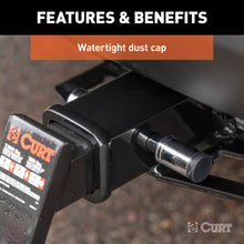 Load image into Gallery viewer, CURT 23025 5/8" Hitch Lock (3" Receiver, Barbell, Chrome)