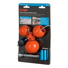 Load image into Gallery viewer, CURT 23083 Hitch &amp; Tri-Ball Coupler Lock Set (Up to 2-1/2" Receiver, 1-7/8", 2", 2-5/16")