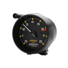 Load image into Gallery viewer, AutoMeter 2309 GAUGE, TACH, 3 3/4", 8K RPM, PEDESTAL W/EXT SHIFT LIGHT, BLK DIAL BLK CASE, AG
