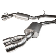 Load image into Gallery viewer, Kooks Custom Headers 23125300 3in. SS GREEN Catted Header-Back Exhaust w/SS Tips. 2016-2020 Cadillac CTS-V. for Select Cadillac CTS