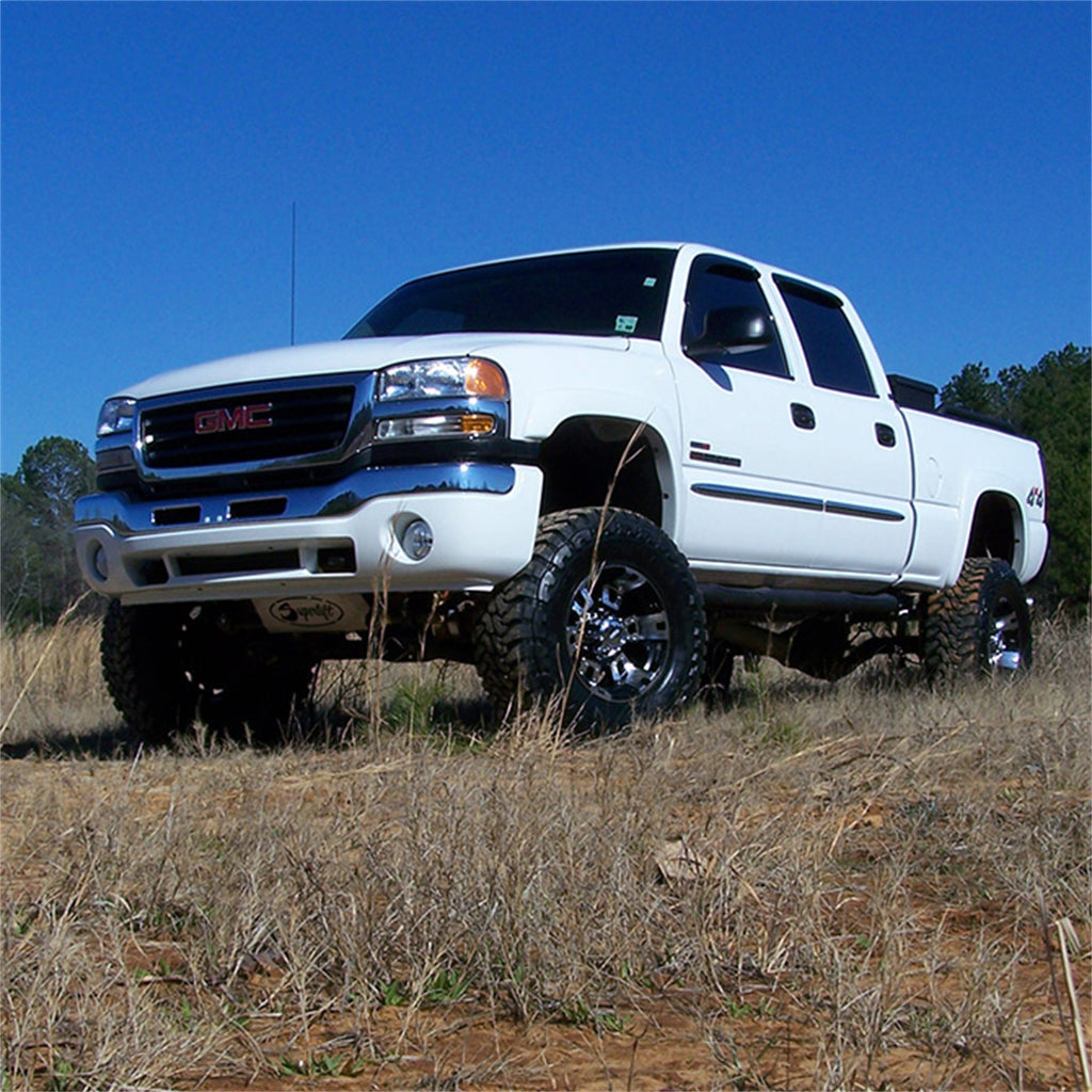 Superlift K860B 6in. Lift Kit-01-10 Silv/Sierra 2500HD/3500HD 4WD-Knuckle Kit w/Bil Shocks for Select Chevrolet Silverado HD, Chevrolet Silverado HD Classic, Chevrolet Silverado 3500, Chevrolet Silverado Classic, Chevrolet Silverado HD, GMC Sierra HD,