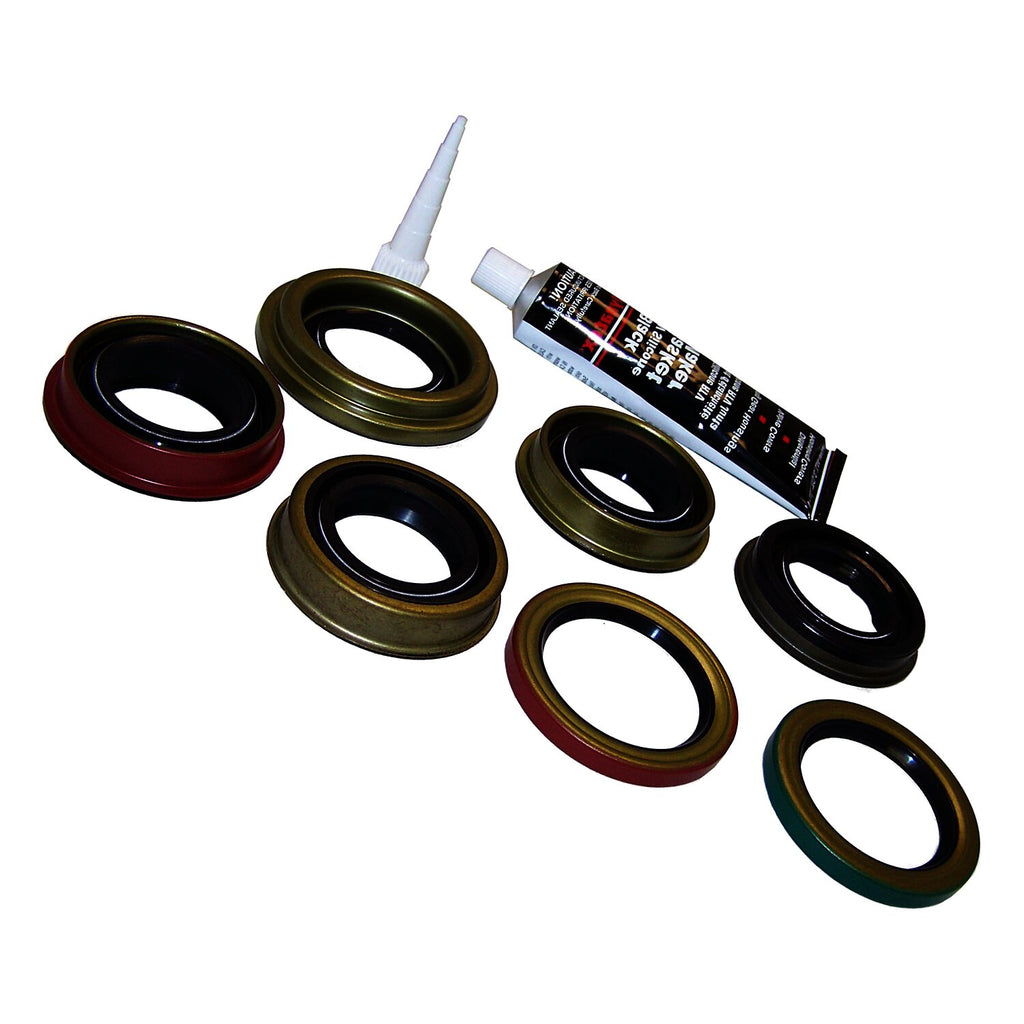Crown Automotive Jeep Replacement 231GS Transfer Case Gasket & Seal Kit for 87-02 Jeep YJ, TJ, XJ, MJ w/ NP231 Tran Case for Select Jeep Cherokee, Jeep Comanche, Jeep TJ, Jeep Wrangler