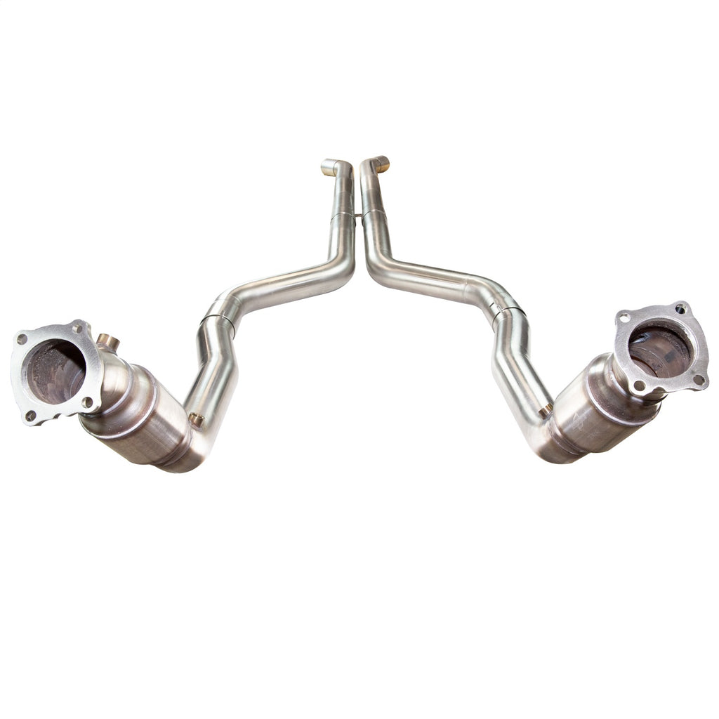 Kooks Custom Headers 23203300 3in. SS GREEN Catted Downpipes. 2016-2018 Cadillac ATS-V. for Select Cadillac ATS