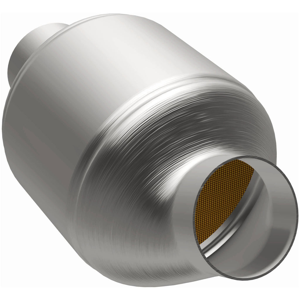 MagnaFlow Exhaust Products 51776 OEM Grade Universal Catalytic Converter for Select Ford Mustang, Lexus IS F, Volvo S60, Volvo S60 Cross Country, Volvo V60, Volvo V60 Cross Country, Volvo XC60, Volvo XC70