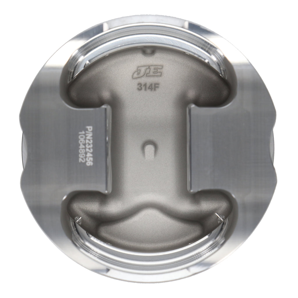 Piston-Single,-2618,-Inv-DomeDish,-4.350-Bore,-2.058-Cd,-0.990-Pin,-Set-Of-1.