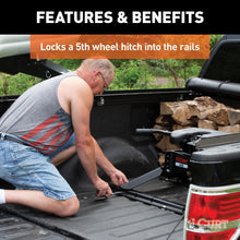 Load image into Gallery viewer, CURT 23256 5th Wheel Hitch Lock (1/2" Diameter Pin)