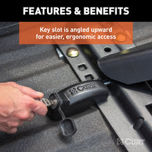 Load image into Gallery viewer, CURT 23256 5th Wheel Hitch Lock (1/2" Diameter Pin)