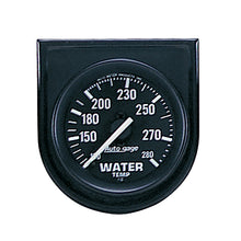 Load image into Gallery viewer, AutoMeter 2333 GAUGE CONSOLE, WATER TEMP, 2", 280?F, BLK DIAL, BLK BEZEL, AUTOGAGE