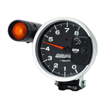Load image into Gallery viewer, AutoMeter 233905 GAUGE, TACHOMETER, 5", 8K RPM, PEDESTAL W/ EXT. SHIFT-LITE, BLACK, AUTO GAGE