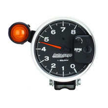 Load image into Gallery viewer, AutoMeter 233905 GAUGE, TACHOMETER, 5", 8K RPM, PEDESTAL W/ EXT. SHIFT-LITE, BLACK, AUTO GAGE