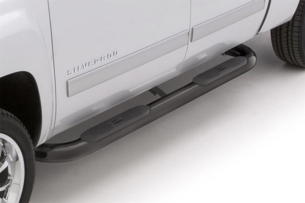 Lund 23475771 4 Inch Oval Bent Nerf Bar for Select Dodge Ram 1500, Dodge Ram 2500, Dodge Ram