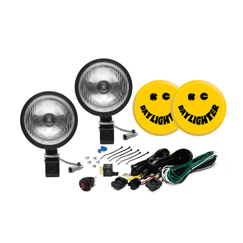 KC HiLiTES 234 KC Daylighter Halogen 6in Spread 2-Light System Universal
