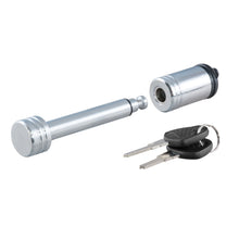 Load image into Gallery viewer, CURT 23501 1/2" Hitch Lock (1-1/4" Receiver, Barbell, Chrome)