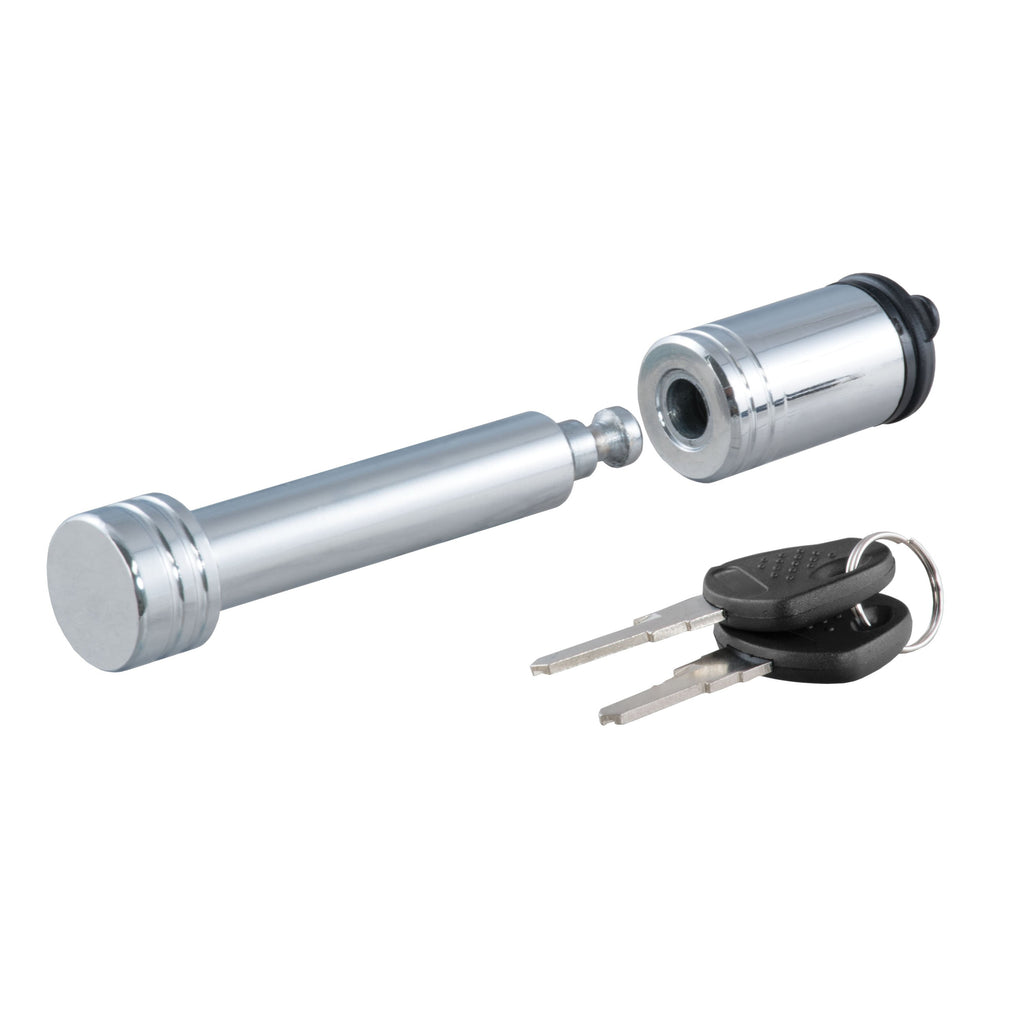 CURT 23515 5/8" Hitch Lock (2" Receiver, Barbell, Chrome)