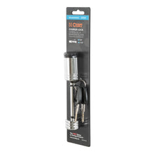 Load image into Gallery viewer, CURT 23522 Coupler Lock (1/4" Pin, 2-1/2" Latch Span, Barbell, Chrome)