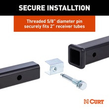 Load image into Gallery viewer, CURT 23535 Anti-Rattle Hitch Lock, Fits 2" Receivers