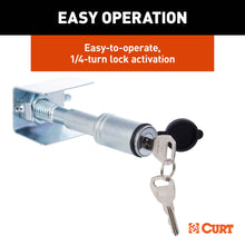 Load image into Gallery viewer, CURT 23535 Anti-Rattle Hitch Lock, Fits 2" Receivers