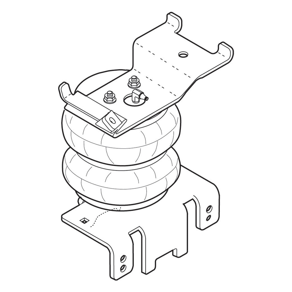 Firestone Ride-Rite W217602355 Ride-Rite Air Helper Springs - Titan for Select Nissan TITAN