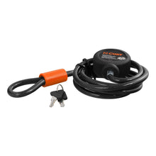 Load image into Gallery viewer, CURT 23670 Multi-Use Cable Lock (6' x 3/8" Cable, Vinyl-Coated Braided Steel)