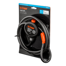 Load image into Gallery viewer, CURT 23670 Multi-Use Cable Lock (6' x 3/8" Cable, Vinyl-Coated Braided Steel)
