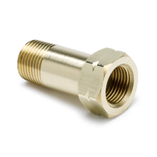Load image into Gallery viewer, AutoMeter 2373 FITTING, ADAPTER, 3/8" NPT MALE, EXTENSION, BRASS, FOR AUTO GAGE MECH. TEMP.