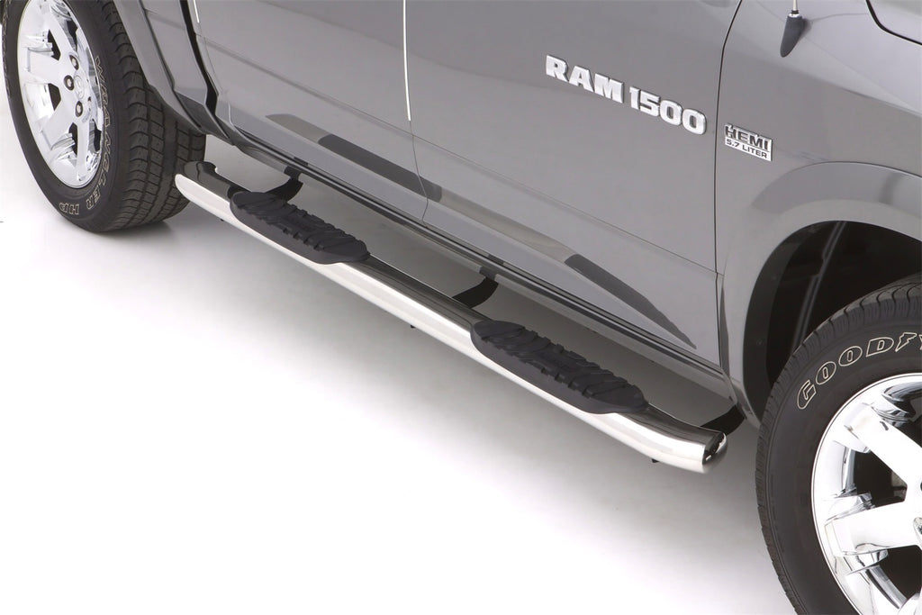 Lund 23785007 5 Inch Oval Curved Nerf Bar for Select Dodge Ram 1500, Dodge Ram 2500, Dodge Ram 3500, Ram 1500, Ram Classic, Ram 2500, Ram 3500, Ram 4500, Ram