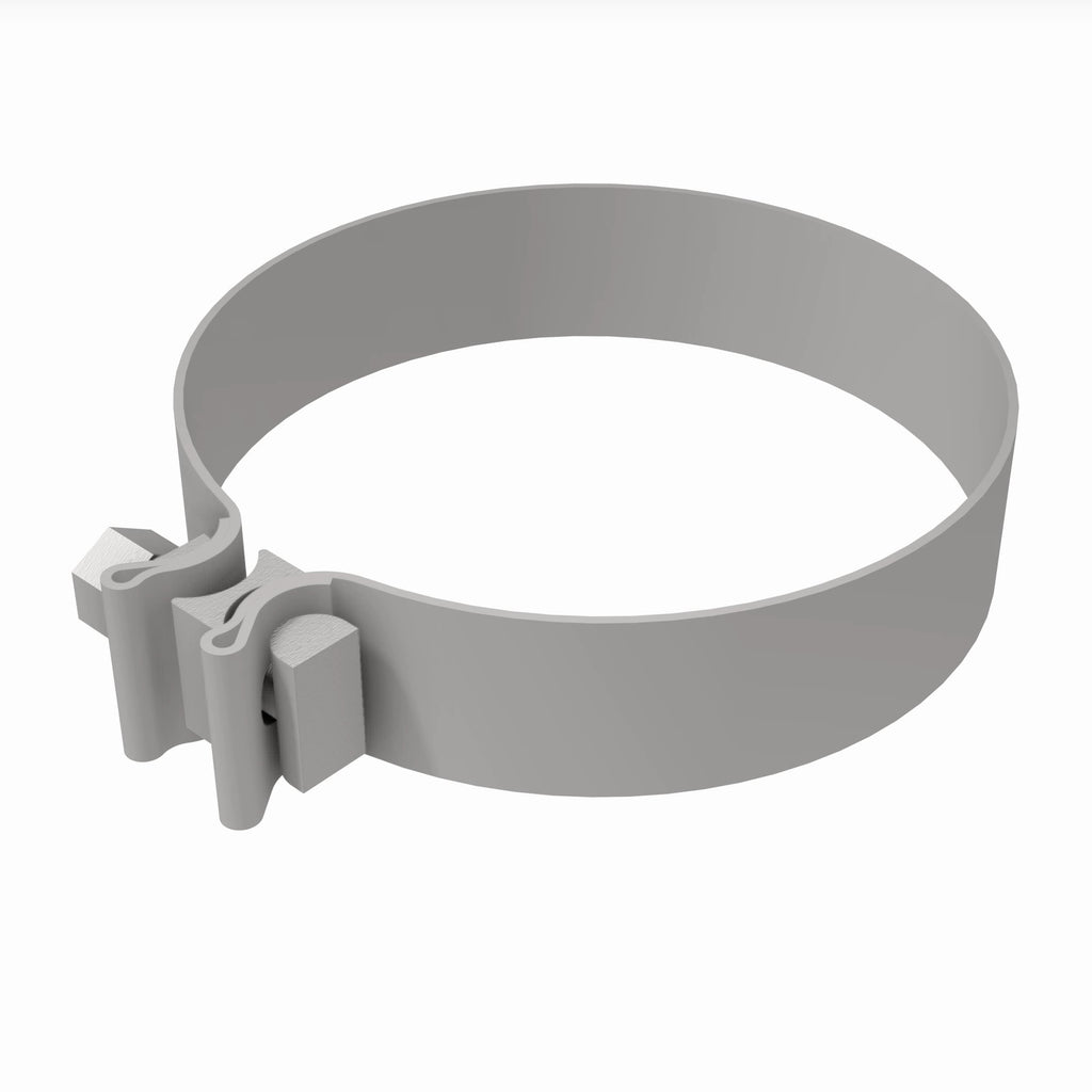 MagnaFlow Exhaust Products 10167 10 pk - Lap Joint Band Clamp - 5.00in.