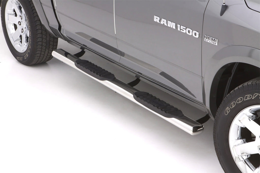 Lund 23984003 5 Inch Oval Straight Nerf Bar for Select Dodge Ram 1500, Dodge Ram 2500, Dodge Ram 3500, Ram 1500, Ram Classic, Ram 2500, Ram 3500, Ram 4500, Ram