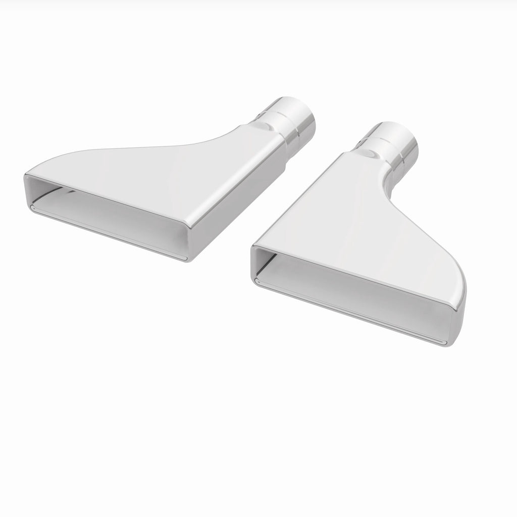 MagnaFlow Exhaust Products 35150 Exhaust Tip Set - Rectangle - 2.25In.