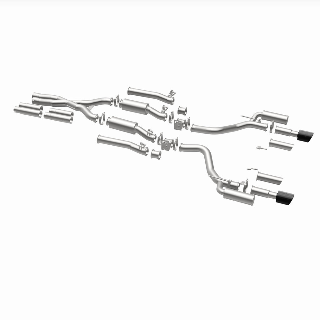 MagnaFlow Exhaust Products 19496 xMOD Series Carbon Fiber Tips Cat-Back System for Select Chrysler 300, Dodge Charger
