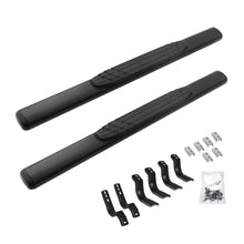 Load image into Gallery viewer, 4-Oe-Xtreme-Side-Steps-With-Mounting-Brackets-Kit---Black-Powder-Coat