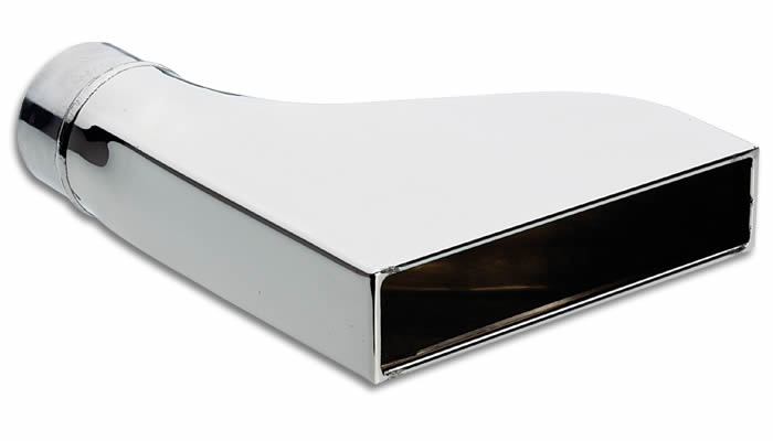7.75In-X-1.875In-Rectangular-Ss-Exhaust-Tip-(Camaro-Style)---With-2.25In-Inlet