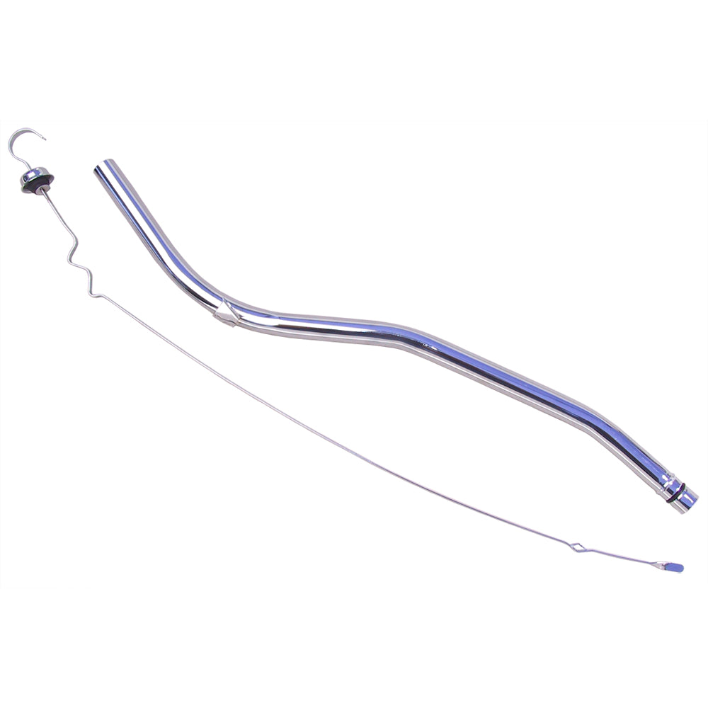24-In.-Chrome-Transmission-Dipstick-And-Tube-For-Gm-Powerglide