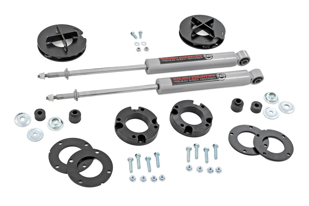 Rough Country 73030 Leveling Lift Kit w/Shocks for Select Toyota Land Cruiser