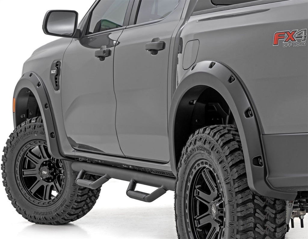 Rough Country F-F12401 Pocket Fender Flares for Select Ford Ranger