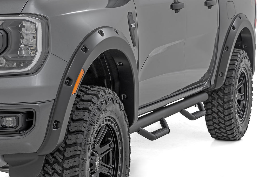 Rough Country F-F12401 Pocket Fender Flares for Select Ford Ranger