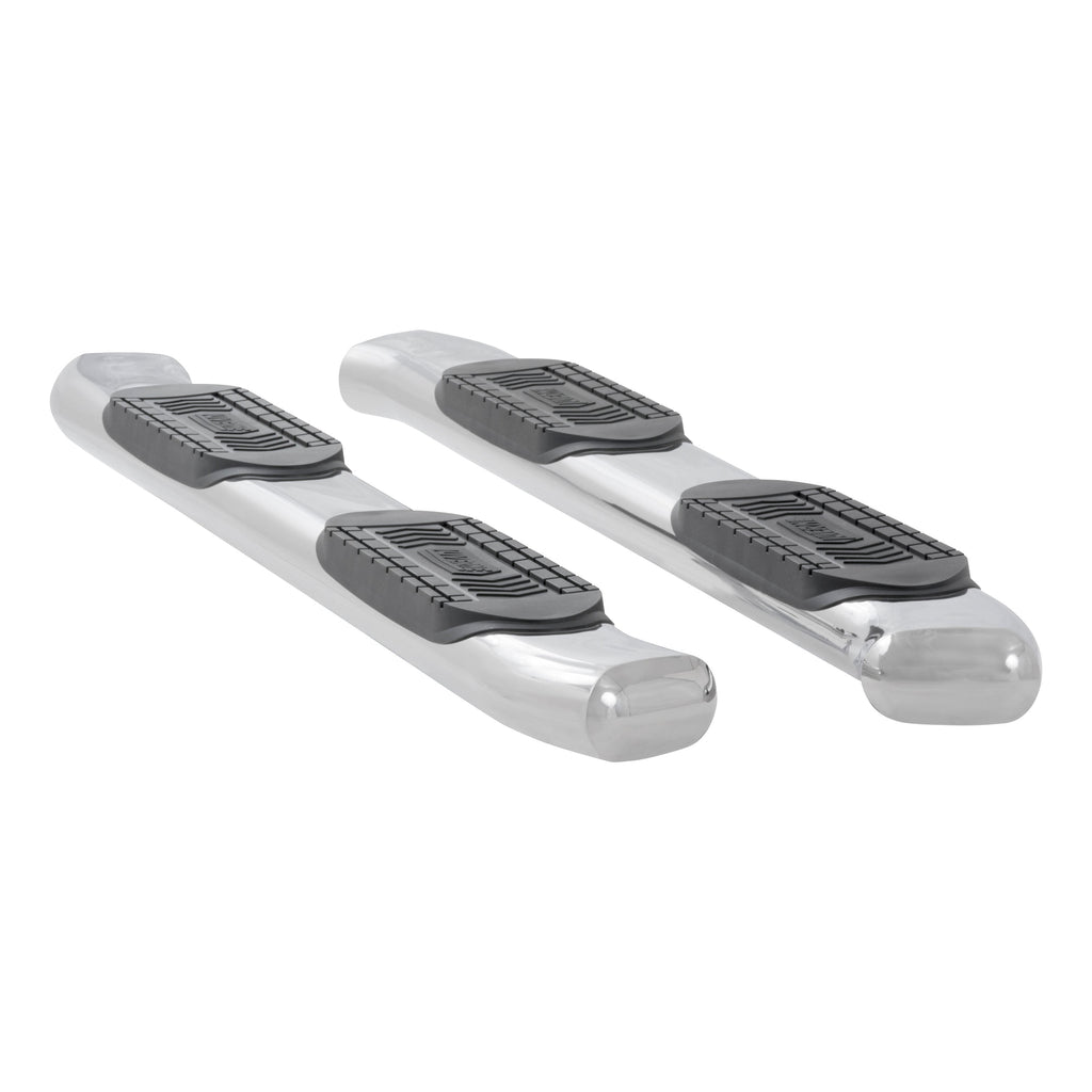 Luverne 240712 LUVERNE 240712 6 Inch Nerf Bars (Oval Tubular Polished Stainless Steel)-1 Pair - Truck Part Superstore