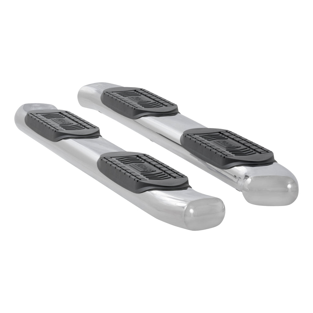 Luverne 241532 LUVERNE 241532 6 Inch Nerf Bars (Oval Tubular Polished Stainless Steel)-1 Pair - Truck Part Superstore