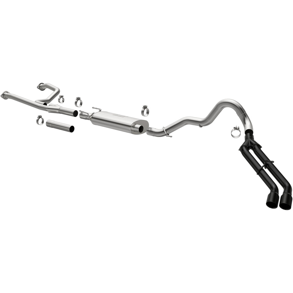 MagnaFlow Exhaust Products 19603 Street Series Black Coated Cat-Back System for Select Toyota Tundra